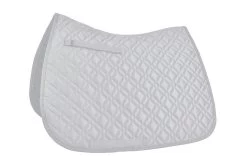 Union Hill Limited Edition All Purpose Saddle Pad White W/ White Trim