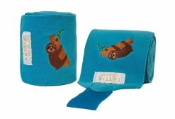 LÉTTIA Collection Embroidered Sloth Polo Wraps