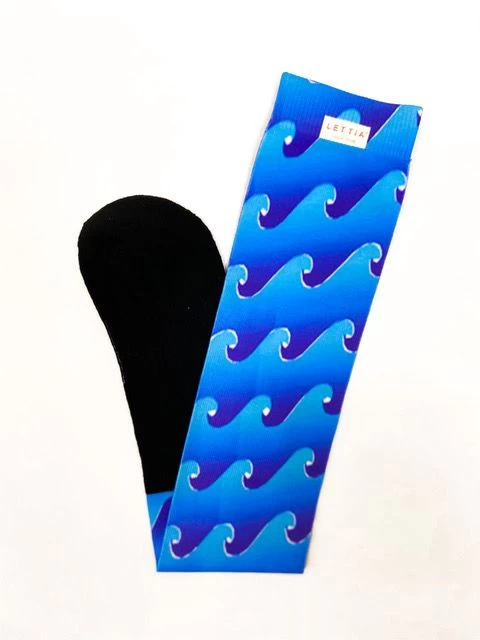 Lettia Wave Padded Boot Socks 1 Lettia Wave Padded Boot Socks