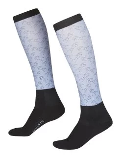 Kerrits® Dual Zone Boot Socks -Equestrian Supply Shop 30453 dualzonebootsocks oxfordetchedhorse