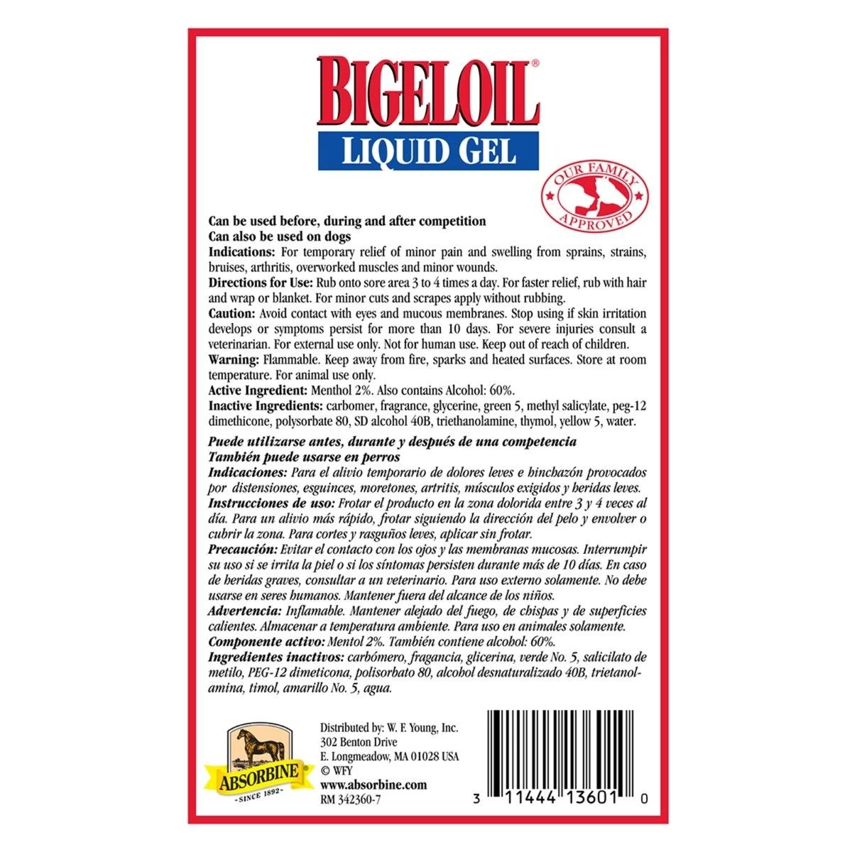 Bigeloil 14oz Liquid Gel 2 Bigeloil 14oz Liquid Gel - Image 2