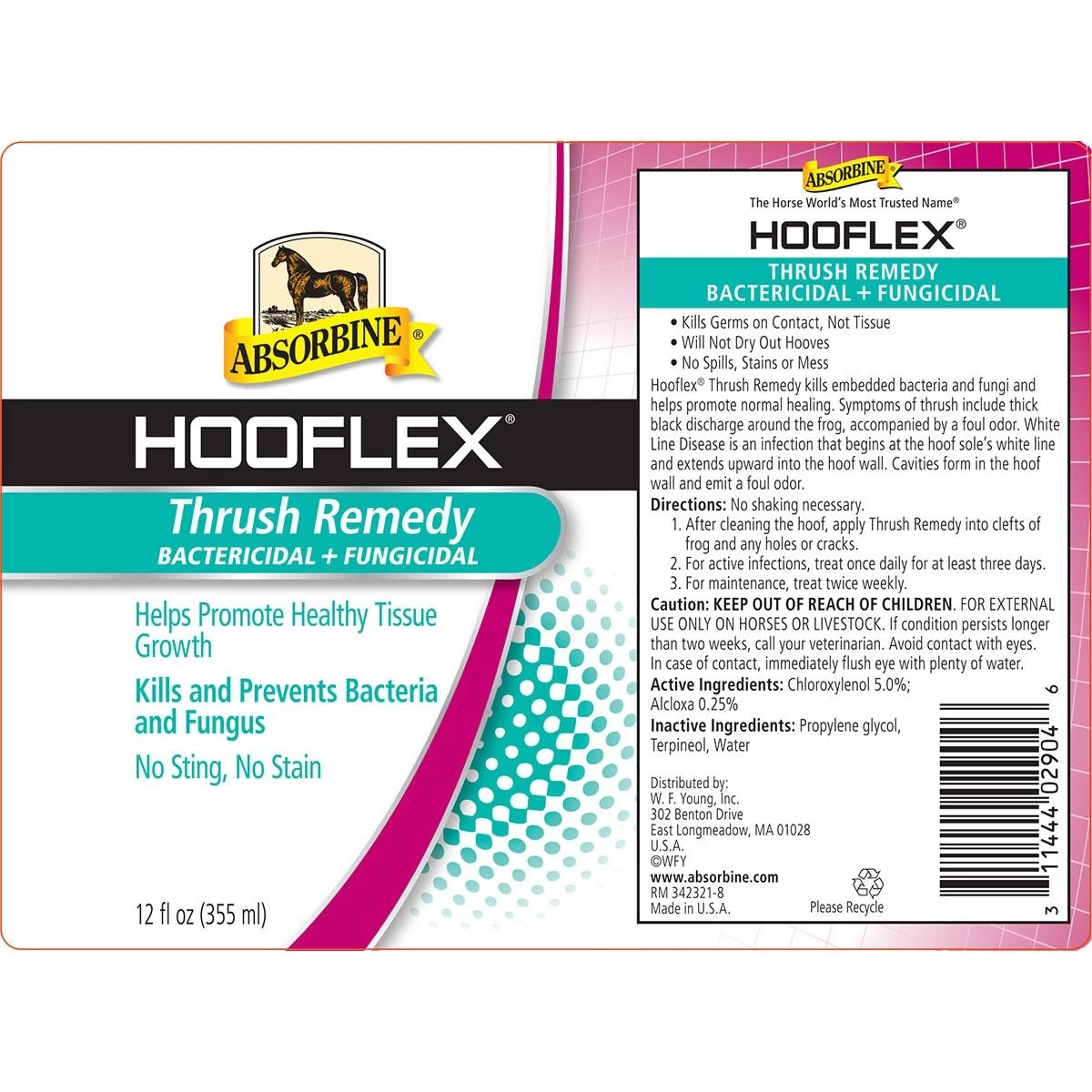 Absorbine Hooflex Thrush Remedy 2 Absorbine Hooflex Thrush Remedy - Image 2