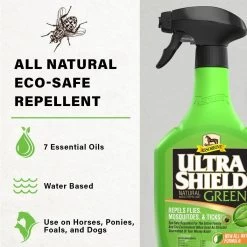 UltraShield® Green Natural Fly Repellent -Equestrian Supply Shop 429520 carousel 3