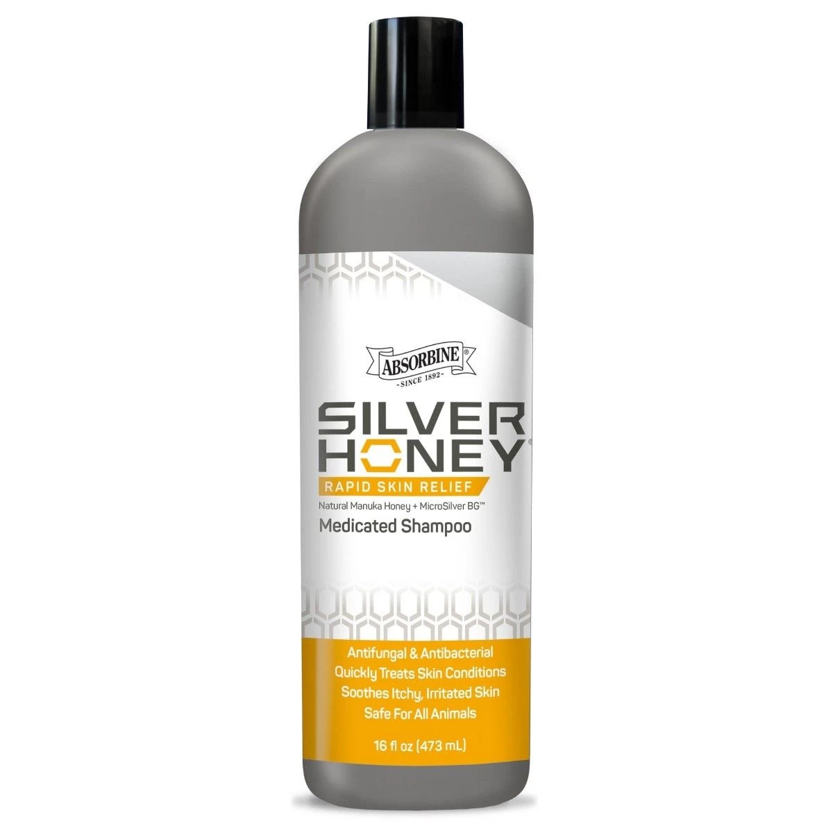 Absorbine® Silver Honey® Rapid Skin Relief Medicated Shampoo 1 Absorbine® Silver Honey® Rapid Skin Relief Medicated Shampoo
