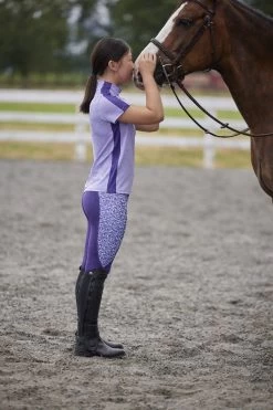 Kerrits® Kids Performance Knee Patch Tight -Equestrian Supply Shop 60283 kidsalwayscoolicefilssshirt 60500 kidskpperfomancetight 003