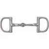 Stainless Steel Slow Twist Snaffle Dee Ring Bit