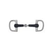 Soft Rubber Mouth Snaffle Dee Ring Bit