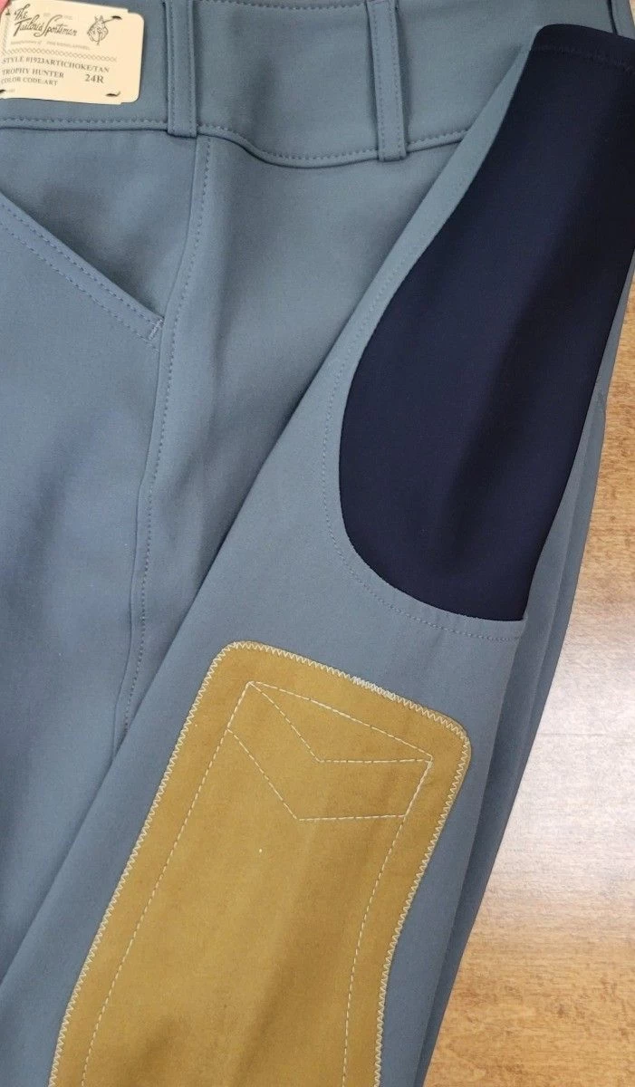 Tailored Sportsman Mid Rise Front Zip Sock Bottom Trophy Hunter Breeches 1 Tailored Sportsman Mid Rise Front Zip Sock Bottom Trophy Hunter Breeches