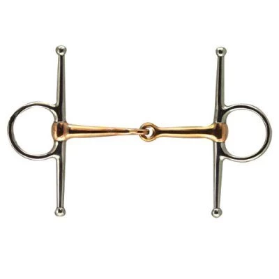 Coronet Copper Mouth Full Cheek Snaffle Bit 5 1/2" 1 Coronet Copper Mouth Full Cheek Snaffle Bit 5 1/2"