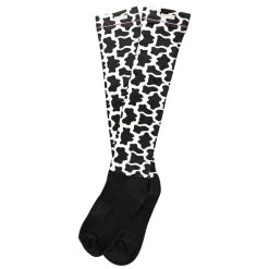 Lettia Cow Padded Boot Sock