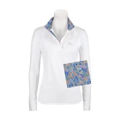 RJ Classics Ladies Maddie 37.5 Show Shirt -Equestrian Supply Shop floral multi