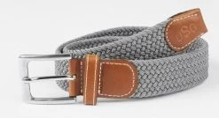 USG Casual Belt -Equestrian Supply Shop grey casual belt small 1