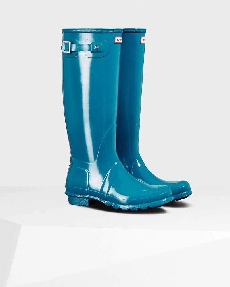Hunter Original Tall Gloss Women's Boot 9 Hunter Original Tall Gloss Women's Boot - Image 9