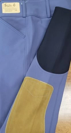 Tailored Sportsman Mid Rise Front Zip Sock Bottom Trophy Hunter Breeches 6 Tailored Sportsman Mid Rise Front Zip Sock Bottom Trophy Hunter Breeches -Equestrian Supply Shop hyacinth 3