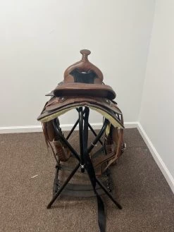 Simco Ralide Roper Saddle 15" FQH -Equestrian Supply Shop image1 2