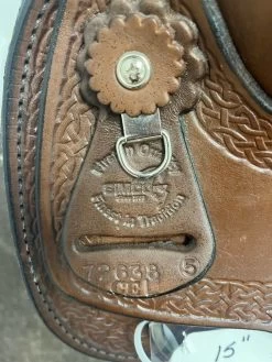 Simco Ralide Roper Saddle 15" FQH -Equestrian Supply Shop image3 1