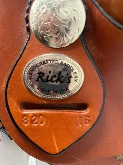 Rick's Reiner 16" Semi -Equestrian Supply Shop image4 2 2