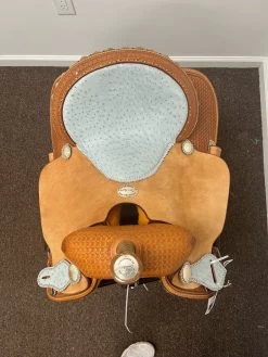 Saddlesmith Connie Combs Barrel Racer 14" Semi -Equestrian Supply Shop image5 2 6