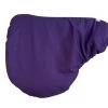 LÉTTIA Collection Dark Purple Fleece Lined Dressage Saddle Cover