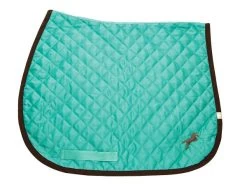 LÉTTIA Collection Embroidered Seafoam W/ Brown Jumper Baby Pad