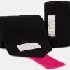NEW! LÉTTIA Collection ICE Black & Pink Polo Wraps