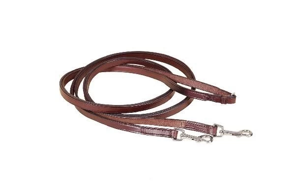 Tory Leather Flat Leather Draw Reins 1 Tory Leather Flat Leather Draw Reins